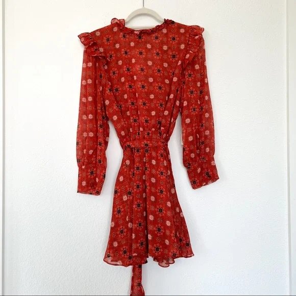 Anthropologie MISA Los Angeles Veruka Dress in Maravi Dots - Picture 9 of 12